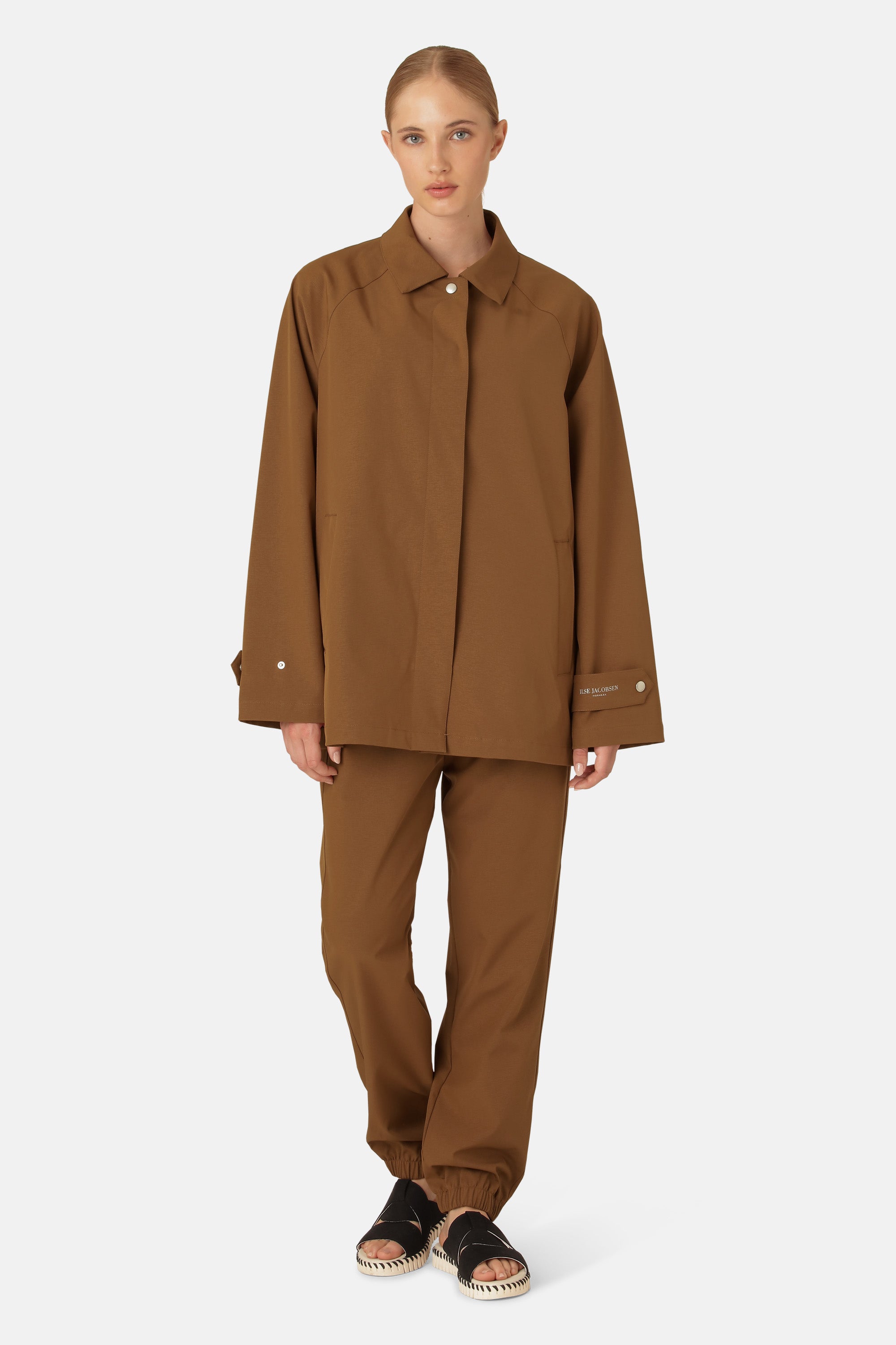 Ilse Jacobsen Hornbæk Rain Rain jacket Rain jacket 228 Walnut